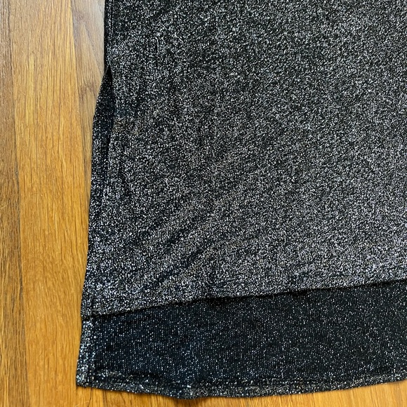 Black/Silver Tank Dress - Picture 2 of 3